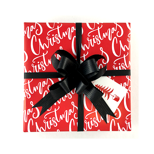 Paper Wrap Red Christmas 500mm x 50m