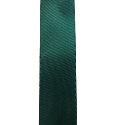 Double Sided Satin Ribbon 9mm Hunter Green 91m