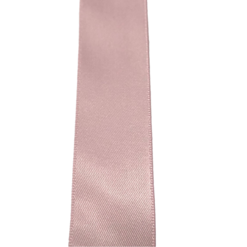 Double Sided Satin Ribbon 9mm Light Pink 91m