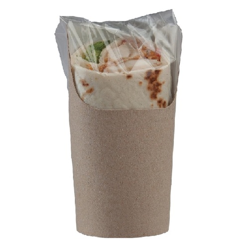 Clasp Tortilla Sleeve Single Kraft