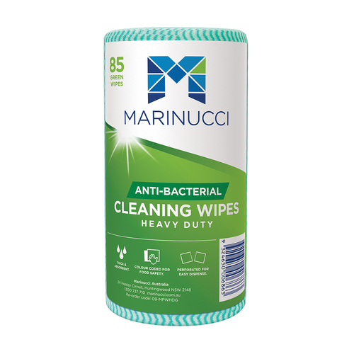 Green Heavy Duty Anti-Bacterial Cleaning Wipe