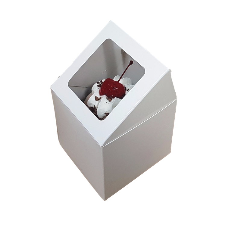 Sprinkles Design Cupcake Display Box Holds 6