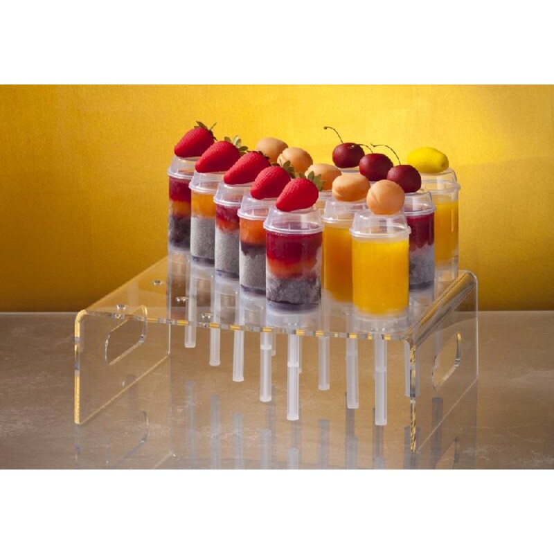 Martellato Cake Push Pops Containers with Lid, Pack of 100